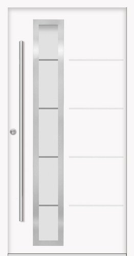 Splendoor Haustür »SPLIT Prime«, Aluminium, in weiß - weiss