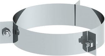 Tecnovis 3-Punkt-Abspannschelle »Zitec-Eco«, Ø150 mm - silberfarben