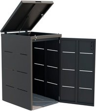 Telluria Gartenbox »CESTINO«, BHT: 73 x 132 x 85 cm - grau