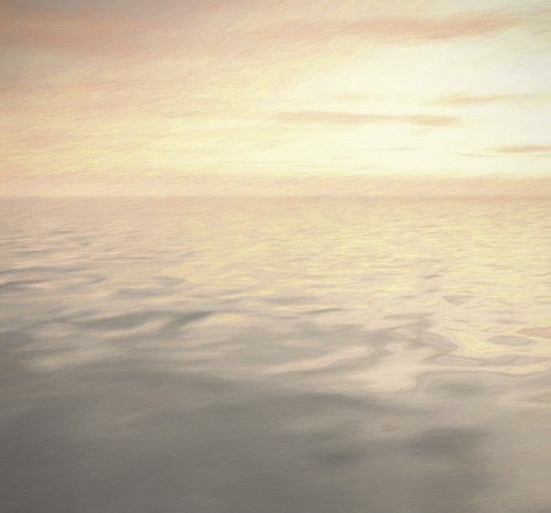 KOMAR Vliestapete, Meer, bunt - blau