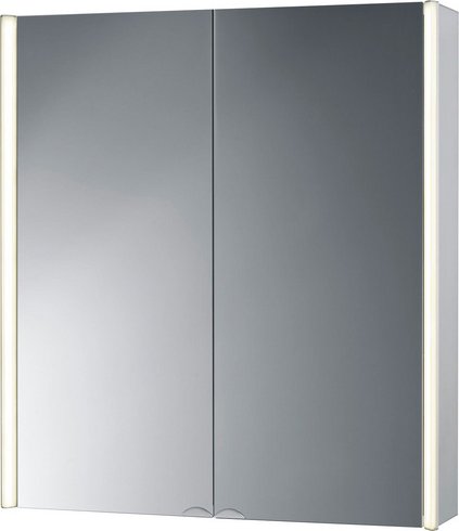 JOKEY Spiegelschrank »Cantalu«, 3-türig, LED, BxH: 67 x 73,5 cm - silberfarben