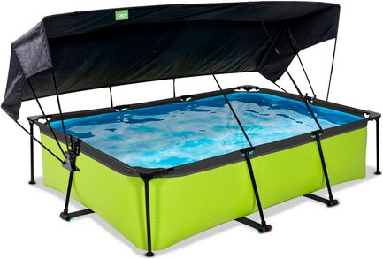 EXIT Toys Pool »Lime Pools«, Breite: 251 cm, 3700 l, grün - gruen