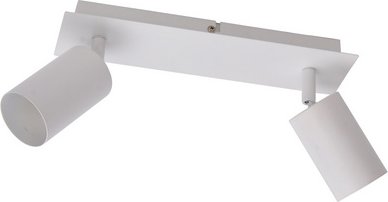 CASAYA Spotstrahler »Fjell«, 2 x 25 W, GU10, Metall, weiß - weiss