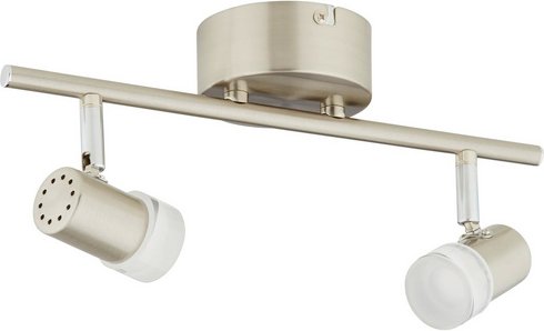 NÄVE LED-Deckenspot »Malaga«, inkl. Leuchtmittel in warmweiß - grau