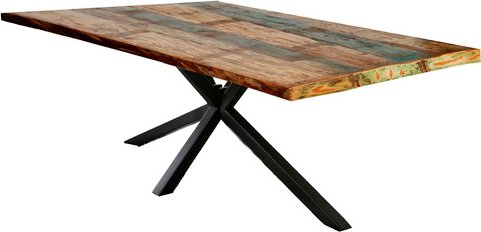 SIT Tisch »TABLES & CO«, HxT: 76 x 100 cm, Holz - bunt | schwarz