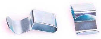 STEMA Kabelklemme, Länge: 3 cm, verzinkter Stahl - silberfarben