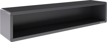 PHOENIX Wandregal »Miami«, BxHxL: 97,6 x 20 x 20 cm, Holz - grau