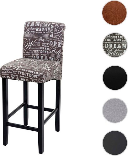 MVG Barhocker »MVG-C33«, helle Beine - grau