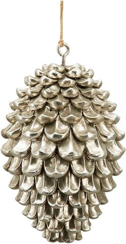 Flowerbox Deko-Hänger - silberfarben