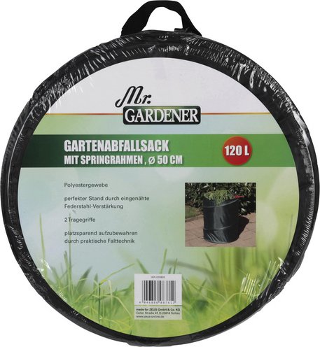 Mr. GARDENER Gartenspringsack, HxB: 60 x 50 cm, Kunstfaser - gruen
