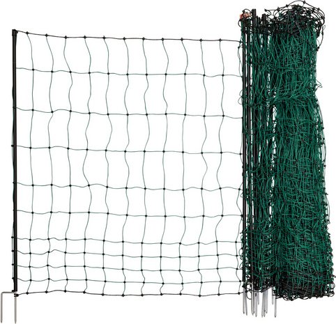 Thumbnail - KERBL Geflügelnetz, LxBxH: 5000x26x106 cm, grün - gruen
