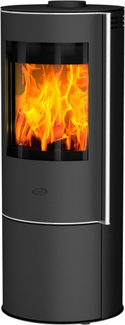 FIREPLACE Kaminofen »Isola«, schwarz, Stahl, 6 kW, Dauerbrand geeignet