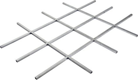 Ecostar Unterkonstruktion, BxL: 289,1 x 224,3 cm, Aluminium, für Gerätehaus - silberfarben