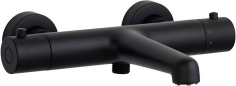 SCHÖNER WOHNEN KOLLEKTION Wannenthermostat »Dicu«, BxHxL: 22,2 x 6 x 27 cm, Metall, mattschwarz