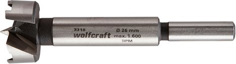 Thumbnail - WOLFCRAFT Forstnerbohrer, Ø 26 mm - silberfarben