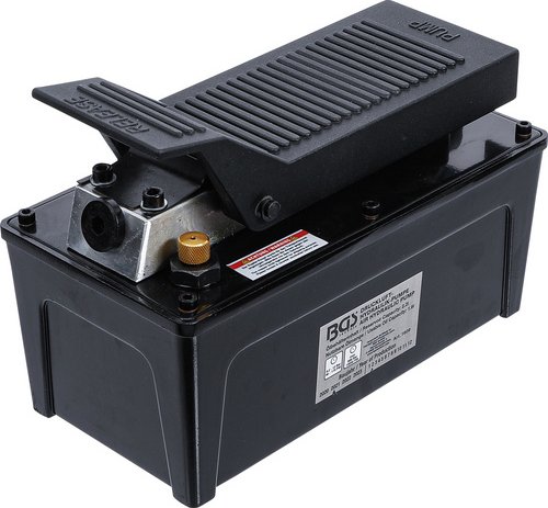 BGS Technic KFZ Spezialwerkzeuge, Druckluft-Hydraulik-Pumpe 689 bar / 10.000 PSI - bunt