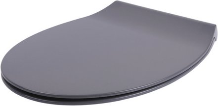 Sanilo WC-Sitz, BxL: 37,7 x 47 cm, Flat Grau