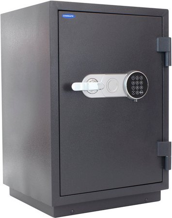 Rottner Tresor Feuerschutztresor »Sydney«, anthrazit, Stahl, (B x H:) 48,5 x 71,5 cm - schwarz