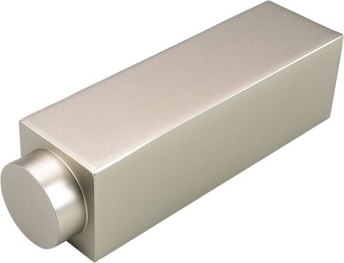 Thumbnail - LIEDECO Endstück »Next-one«, chrom matt, Metall - silberfarben