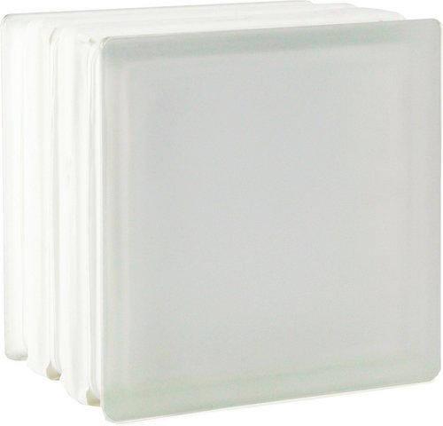 Fuchs Design Glasbaustein, BxH: 190 x 190 mm - weiss