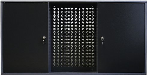 MadeInGermany Hängeschrank, 2 Türen, Stahlblech