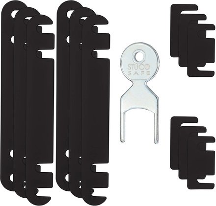 Stuco Safe Ausgleichsplatten, Kunststoff - braun