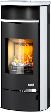 accente Kaminofen »Versari Deluxe«, beige, Sandstein, 7 kW