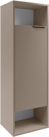 FACKELMANN Midischrank »B.Paris«, BxHxT: 40,2 x 125,7 x 32 cm, Cubanit Grau