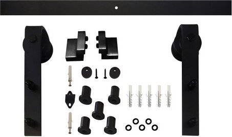 Intersteel Schiebetürsysteme »Basic« - schwarz