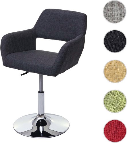 MVG Esszimmerstuhl »MVG-A50 III«, mit Armlehnen - grau