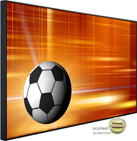 Thumbnail - papermoon Infrarotheizung »EcoHeat - Fussball«, Matt-Effekt - bunt
