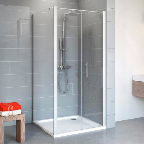 SCHULTE Pendeltür »Alexa Style 2.0«, Pendeltür, BxH: 80 x 192 cm - silberfarben