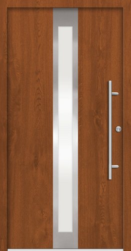 Splendoor Haustür »RHODOS Prime«, Aluminium, in golden oak - braun