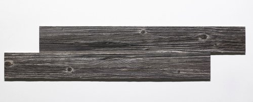 iWerk Paneele »Steinwald«, BxL: 100 x 780 mm, Holz - grau