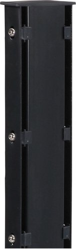 FLORAWORLD Gabionenpfosten, Stahl, BxLxT: 4 x 240 x 12 cm - grau