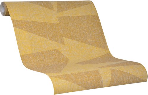 Thumbnail - SCHÖNER WOHNEN KOLLEKTION Vliestapete, 3D, Grafisch, ocker - braun