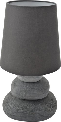 NÄVE Tischleuchte »Stoney«, E14, Höhe: 31 cm - grau