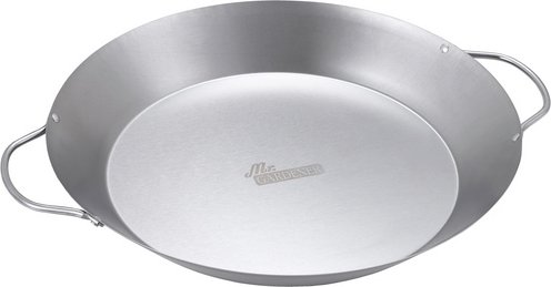 Mr. GARDENER Grillpfanne, Edelstahl, HxT:5 x 35,5 cm - silberfarben