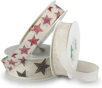 Flowerbox Bastelband - rot