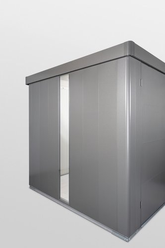 BIOHORT Lichtpaneel »Neo«, getönt, LxB: 32 x 207 cm, dunkelgrau-metallic