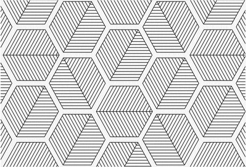 mySPOTTI Tischset »Abey«, rechteckig, Kunstleder, weiß/grau - weiss