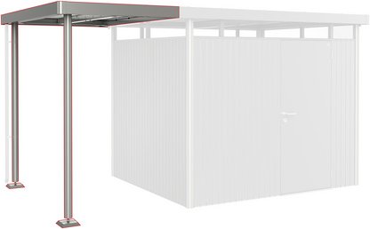 Thumbnail - BIOHORT Seitendach »Highline«, BxL: 150 x 195 cm - grau