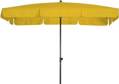 DOPPLER Sonnenschirm »Sunline«, abknickbar - gelb
