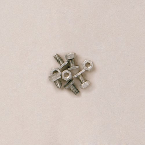 VITAVIA Universal-Schrauben & Muttersatz - silberfarben