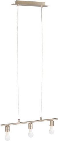 EGLO LED-Hängeleuchte »MY CHOICE«, E14, inkl. Leuchtmittel in bernsteinfarben - silberfarben