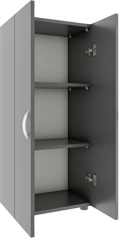 VCM Büroschrank »Ulas«, BxHxL: 49 x 108 x 34 cm - grau