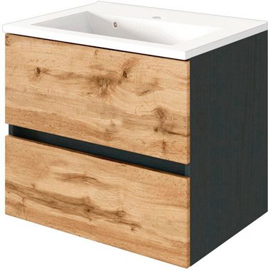 HELD MÖBEL Waschtisch »Lucca«, BxHxT: 60 x 54 x 47 cm - bunt