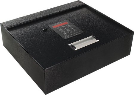 Rottner Tresor Tresor »Cover Chest«, anthrazit, Stahl, (B x H:) 40 x 11 cm - schwarz