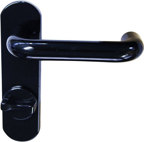 ALPERTEC Kurzschild-Garnitur, Kunststoff - schwarz