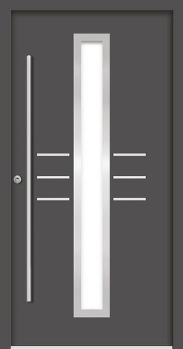 Splendoor Sicherheitshaustür »OMIS Prime RC2«, Aluminium, in anthrazit - grau